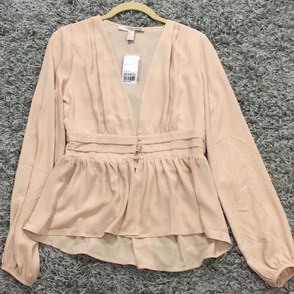 Low V Blouse